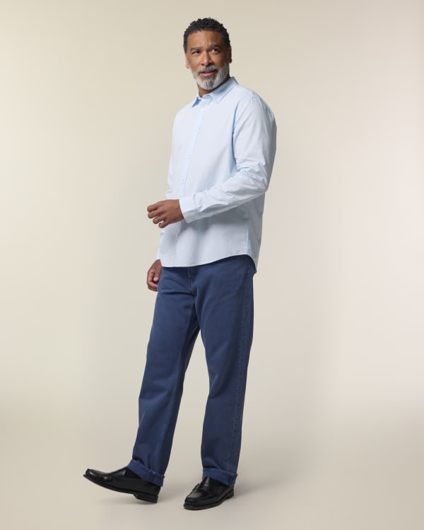 STANLEY STYLER SHIRT - SUMMER BLUE - SHIRTS NON DENIM - HOMMES
