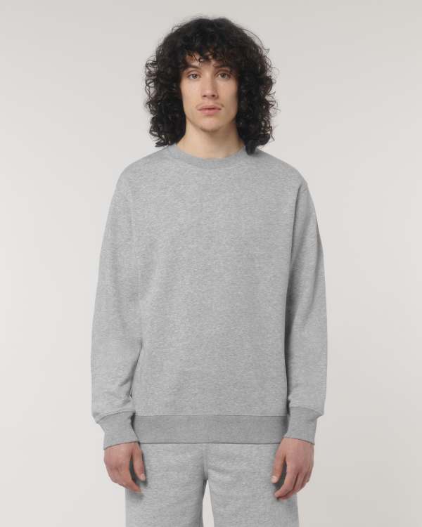 MATCHER - HEATHER GREY - SWEATSHIRTS CREWNECK - UNISEX