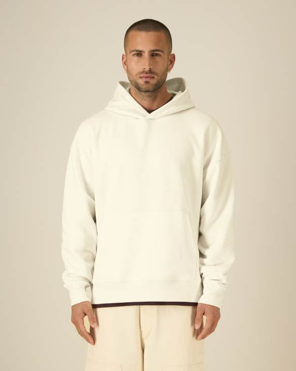 CHASER - CREAM - SWEATSHIRTS HOODIE - UNISEX