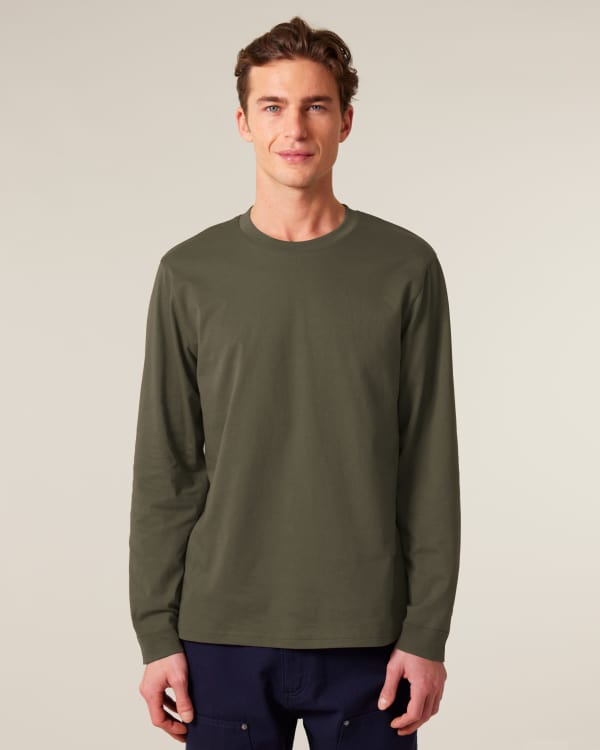 CREATOR 2.0 LONG SLEEVE - KHAKI GREEN - TEE-SHIRTS LONG SLEEVES - UNISEX