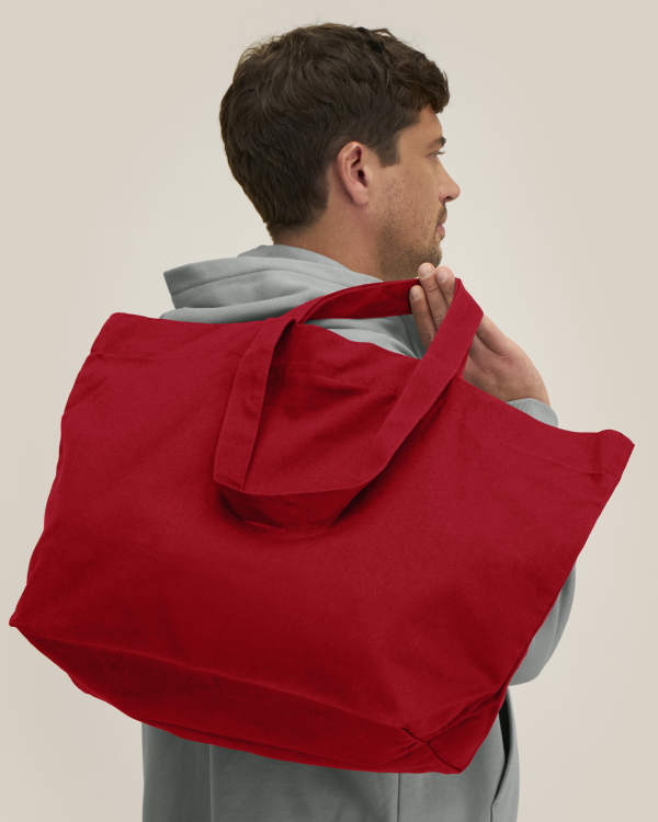 SHOPPING BAG 2.0 - PASSIONATE RED - BAGS SHOPPING - UNISEKS