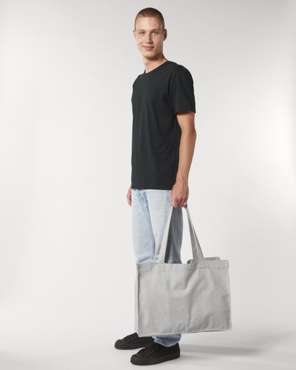 SHOPPING BAG - HEATHER GREY - BAGS SHOPPING - UNISEXE