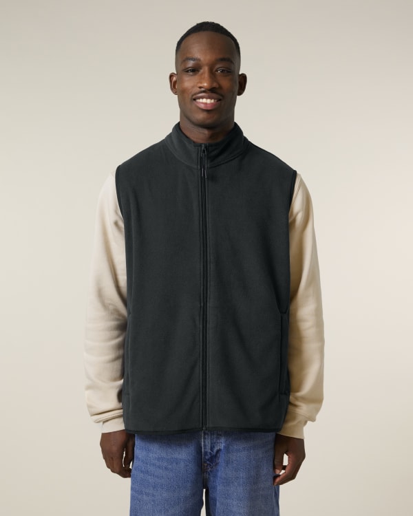 STANLEY QUESTER - BLACK - JACKETS FLEECE - MEN