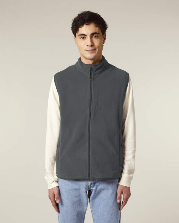 STANLEY QUESTER - ANTHRACITE - JACKETS FLEECE - MEN