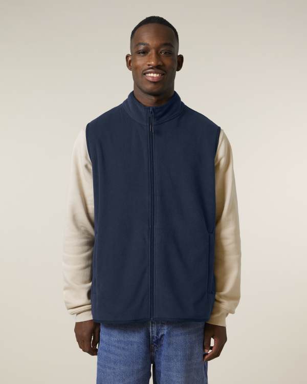 STANLEY QUESTER - FRENCH NAVY - JACKETS FLEECE - MEN