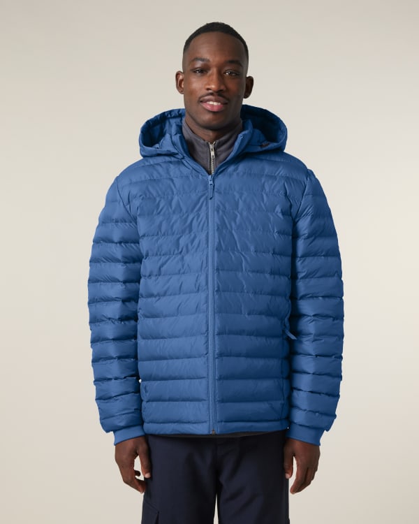 STANLEY VOYAGER - MINDFUL BLUE - JACKETS LIGHT PADDED - UOMINI