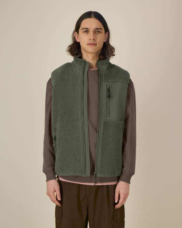 LINER - KHAKI - JACKETS SHERPA - UNISEX