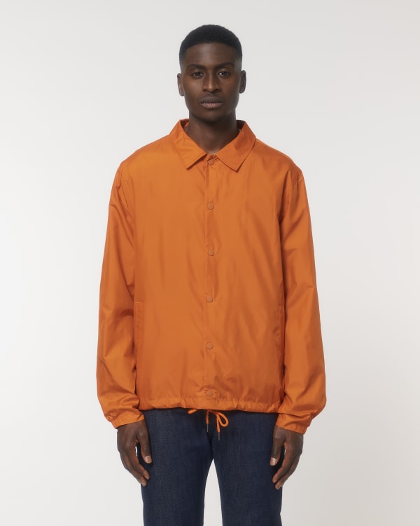 COACHER - FLAME ORANGE - JACKETS COACH JACKET - UNISEX