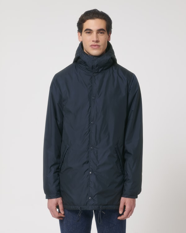 PADDED PARKER - FRENCH NAVY - JACKETS PARKA - UNISEKS