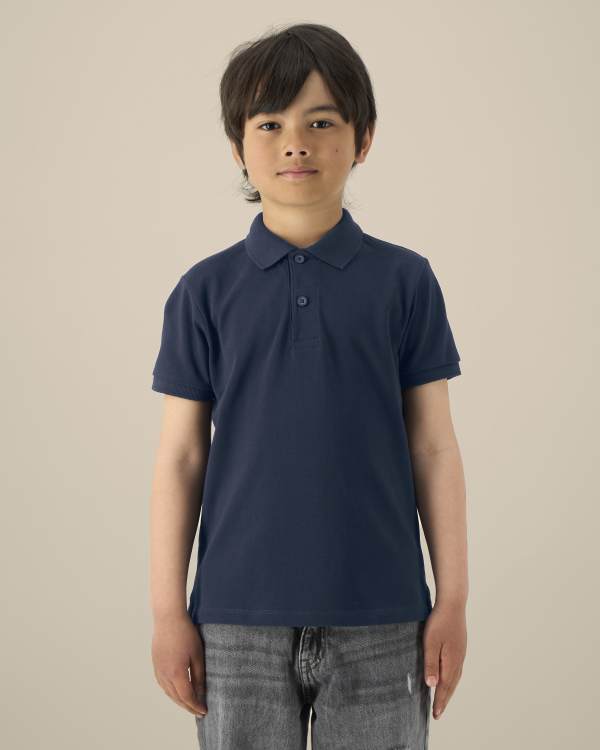 MINI SPRINTER - FRENCH NAVY - POLOS SHORT SLEEVES - KIDS