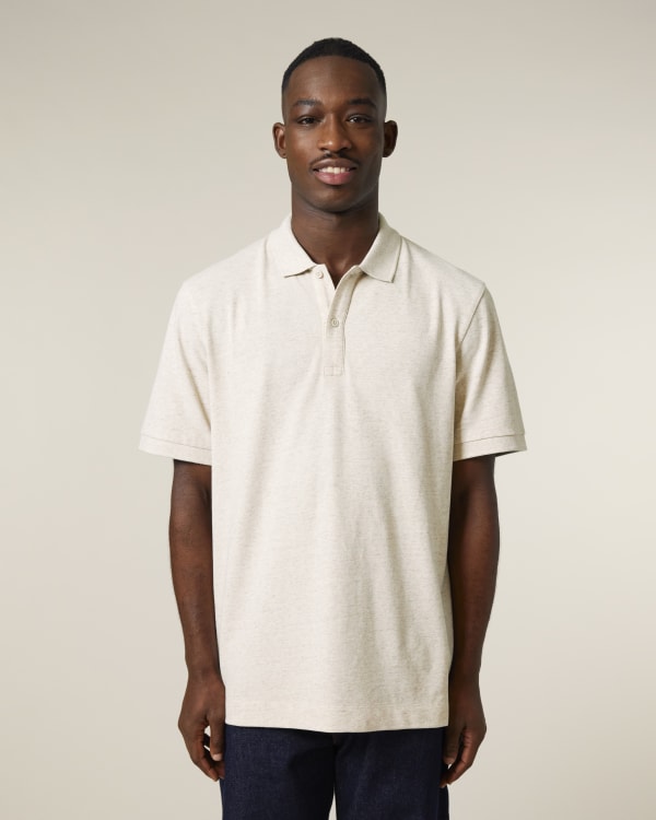 PREPSTER 2.0 - ECO-HEATHER - POLOS SHORT SLEEVES - UNISEXE