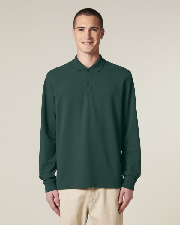 PREPSTER 2.0 LONG SLEEVE - GLAZED GREEN - POLOS LONG SLEEVES - UNISEX