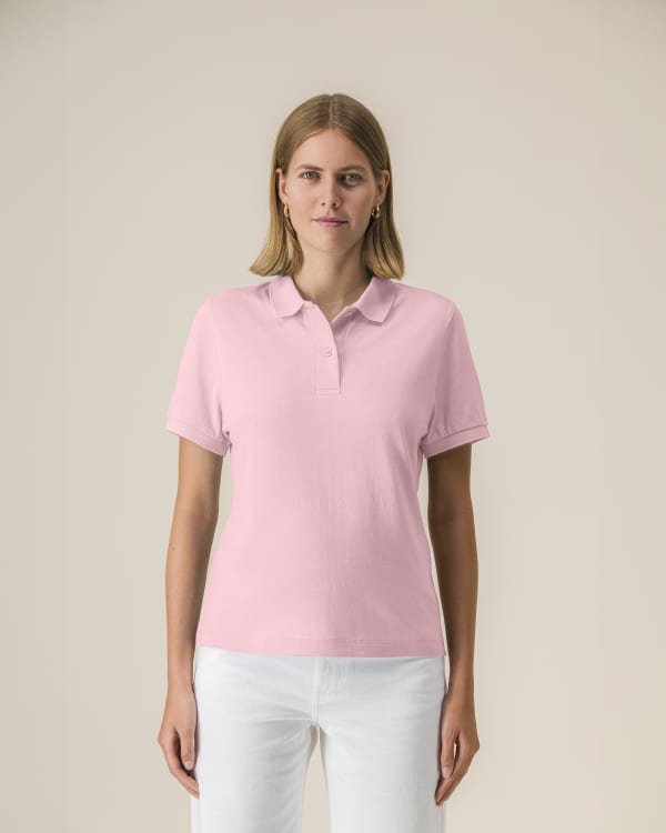 STELLA COASTER - COTTON PINK - POLOS SHORT SLEEVES - WOMEN