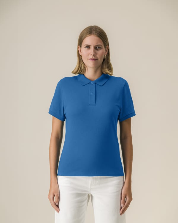 STELLA COASTER - ROYAL BLUE - POLOS SHORT SLEEVES - WOMEN