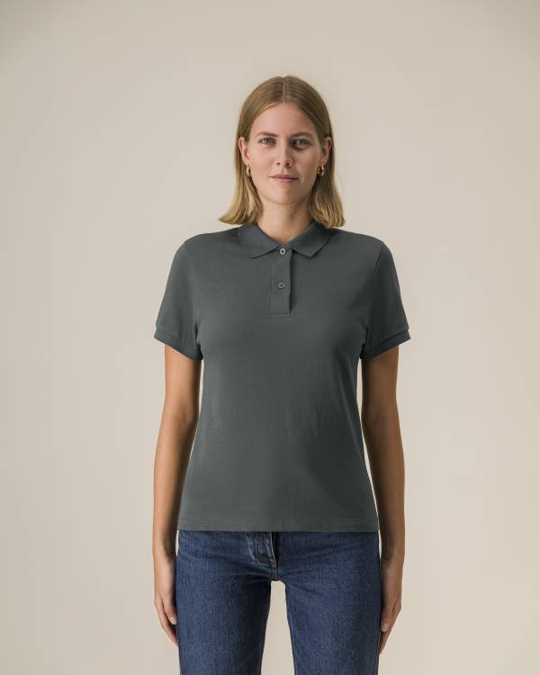 STELLA COASTER - ANTHRACITE - POLOS SHORT SLEEVES - WOMEN