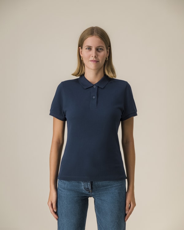 STELLA COASTER - FRENCH NAVY - POLOS SHORT SLEEVES - WOMEN