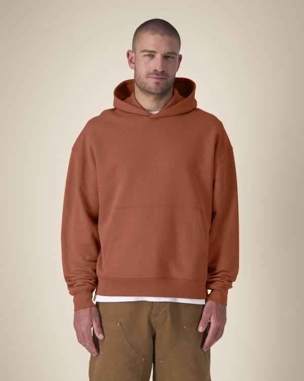 CHASER - HERITAGE BROWN - SWEATSHIRTS HOODIE - UNISEXE