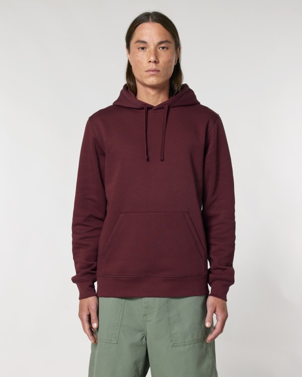 DRUMMER 2.0 - BURGUNDY - SWEATSHIRTS HOODIE - UNISEX