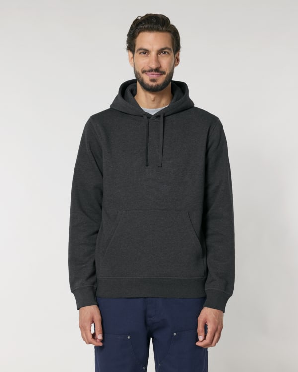 DRUMMER 2.0 - DARK HEATHER GREY - SWEATSHIRTS HOODIE - UNISEX