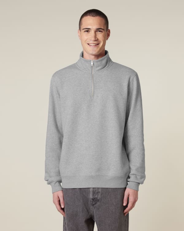 TRUCKER 2.0 - HEATHER GREY - SWEATSHIRTS CREWNECK - UNISEX