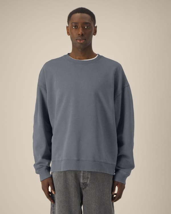 RADDER 2.0 VINTAGE - G. DYED ANTHRACITE - SWEATSHIRTS CREWNECK - UNISEX