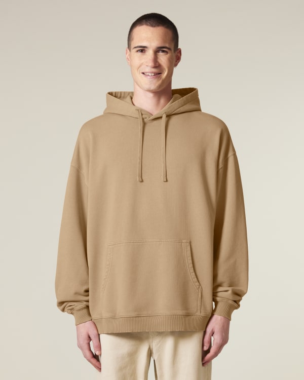 SLAMMER 2.0 VINTAGE - G. DYED LATTE - SWEATSHIRTS HOODIE - UNISEX