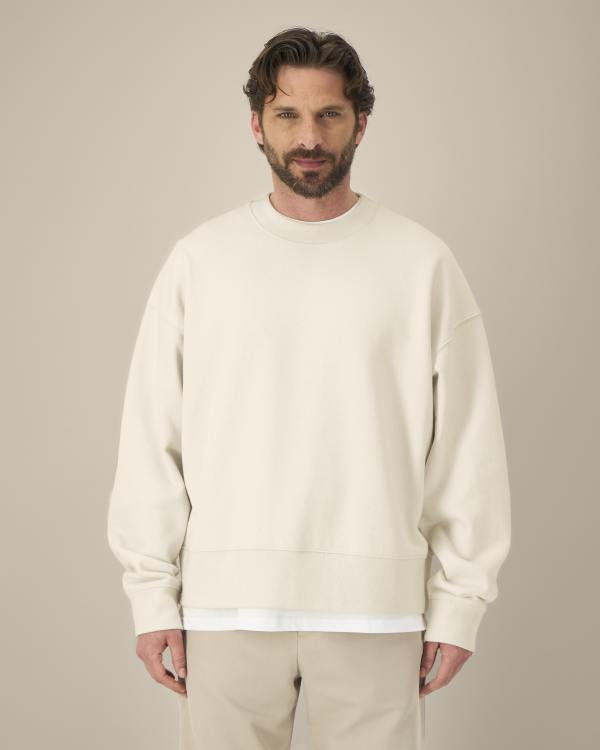 RYLER - NATURAL RAW - SWEATSHIRTS CREWNECK - UNISEX