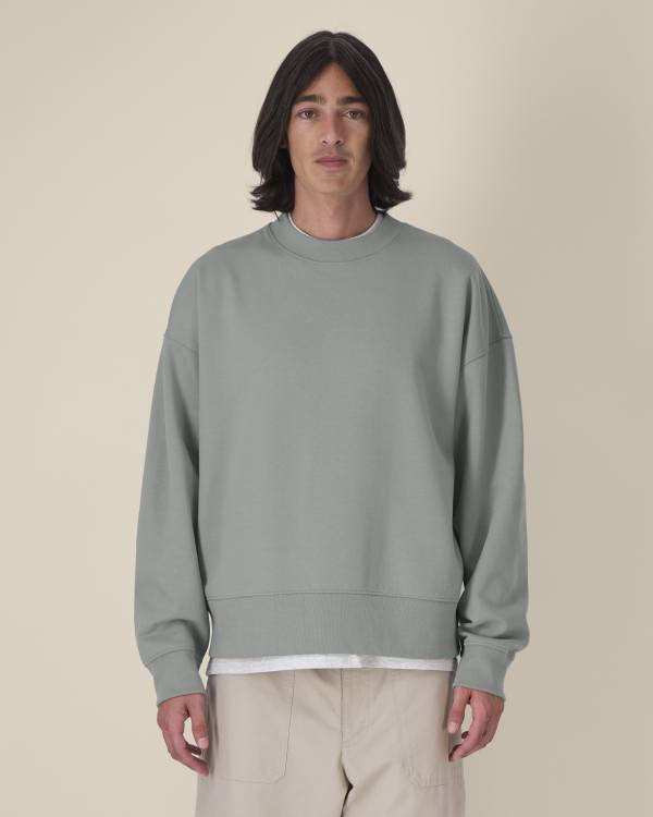 RYLER - MISTY GREY - SWEATSHIRTS CREWNECK - UNISEX