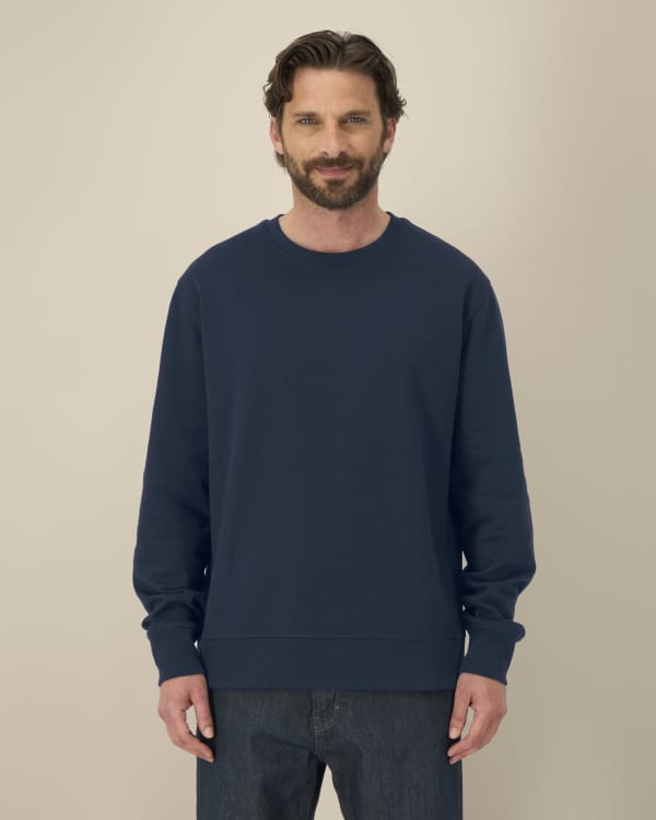 THINKER - FRENCH NAVY - SWEATSHIRTS CREWNECK - UNISEXE