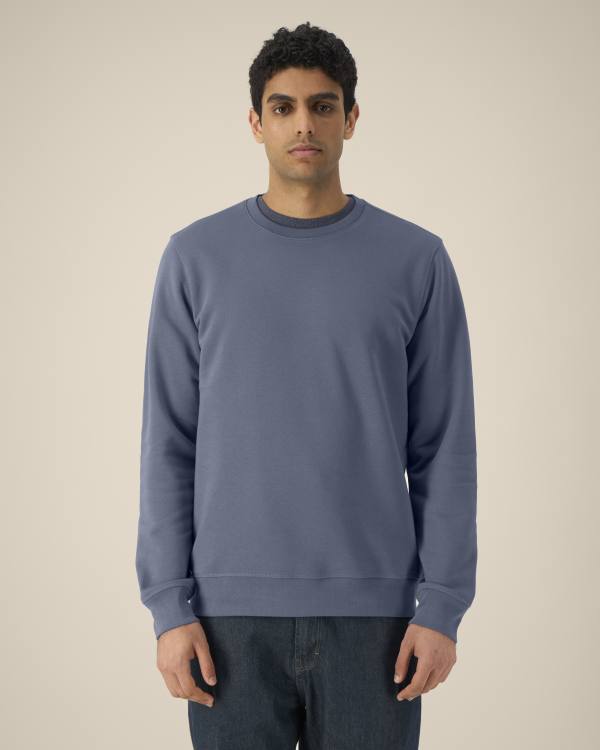 ROLLER - BLUE GREY - SWEATSHIRTS CREWNECK - UNISEX