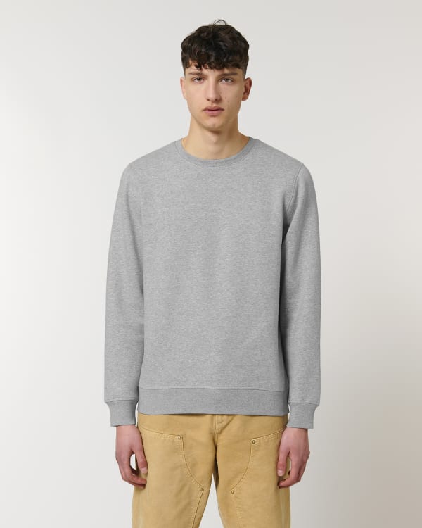 ROLLER - HEATHER GREY - SWEATSHIRTS CREWNECK - UNISEX