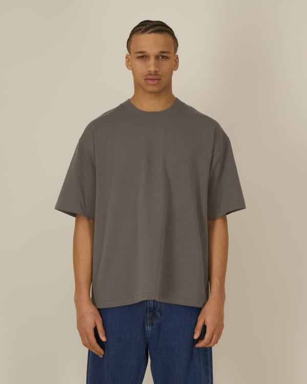 ASHER - MOCHA - TEE-SHIRTS SHORT SLEEVES - UNISEX