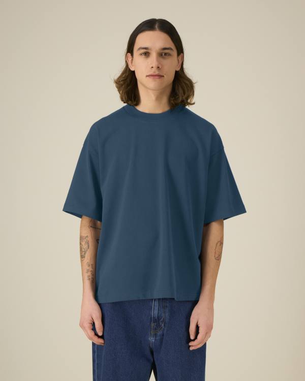 ASHER - DEEP TEAL - TEE-SHIRTS SHORT SLEEVES - UNISEXO