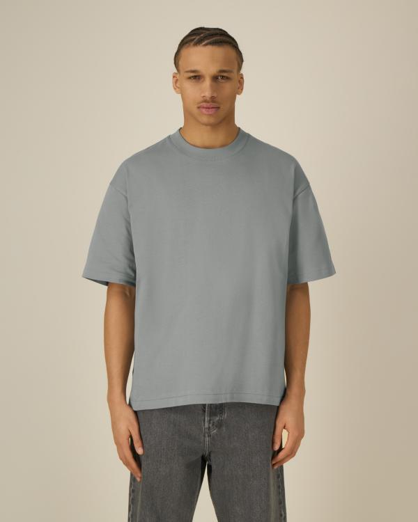ASHER - MISTY GREY - TEE-SHIRTS SHORT SLEEVES - UNISEXO