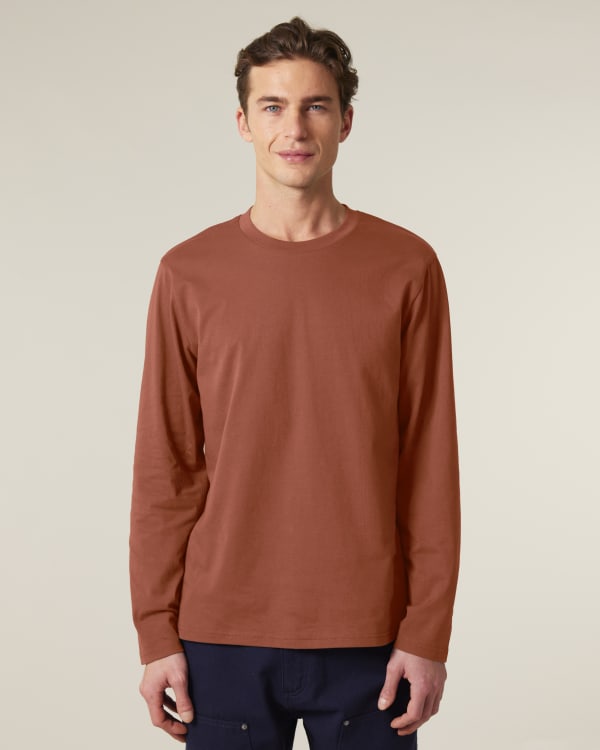CREATOR 2.0 LONG SLEEVE - HERITAGE BROWN - TEE-SHIRTS LONG SLEEVES - UNISEKS