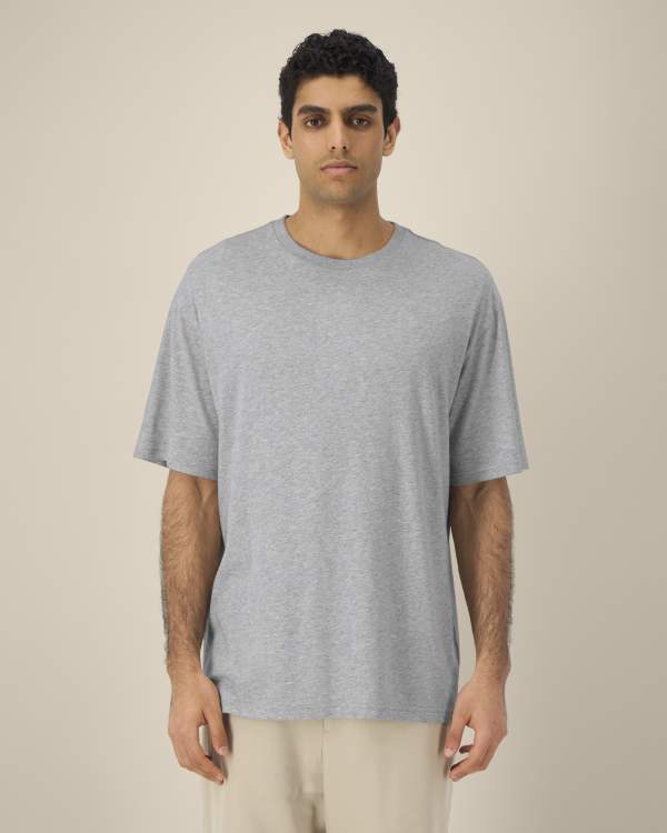 BLAKER - HEATHER GREY - TEE-SHIRTS SHORT SLEEVES - UNISEX
