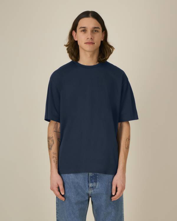 BREEZER - FRENCH NAVY - TEE-SHIRTS SHORT SLEEVES - UNISEX