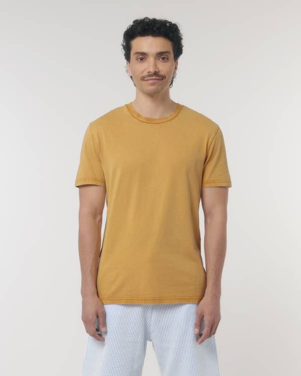 CRAFTER VINTAGE - G. DYED GOLD OCHRE - TEE-SHIRTS SHORT SLEEVES - UNISEKS