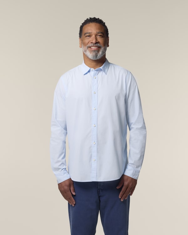 STANLEY STYLER SHIRT - SUMMER BLUE - SHIRTS NON DENIM - HOMMES
