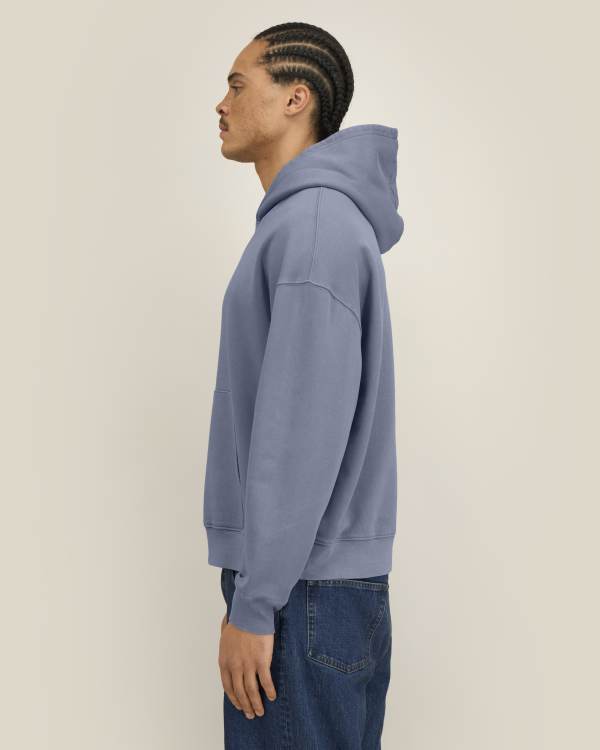 CHASER VINTAGE - G. DYED BLUE GREY - SWEATSHIRTS HOODIE - UNISEX