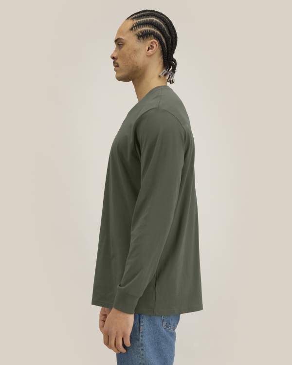 CREATOR 2.0 LONG SLEEVE - KHAKI GREEN - TEE-SHIRTS LONG SLEEVES - UNISEX