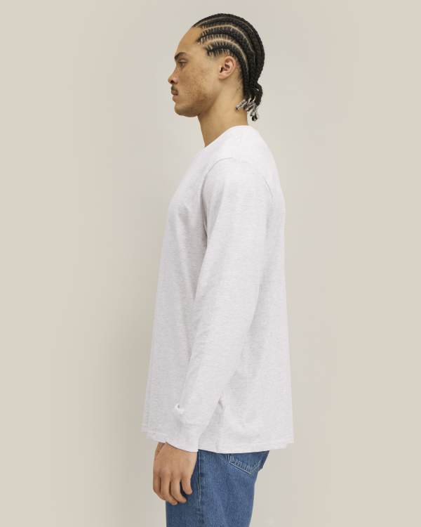 CREATOR 2.0 LONG SLEEVE - COOL HEATHER GREY - TEE-SHIRTS LONG SLEEVES - UNISEX