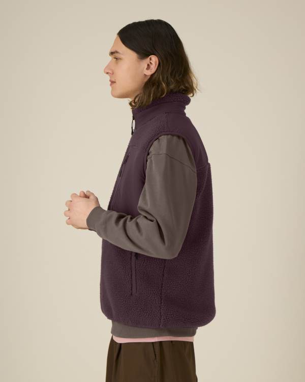 LINER - RED BROWN - JACKETS SHERPA - UNISEX