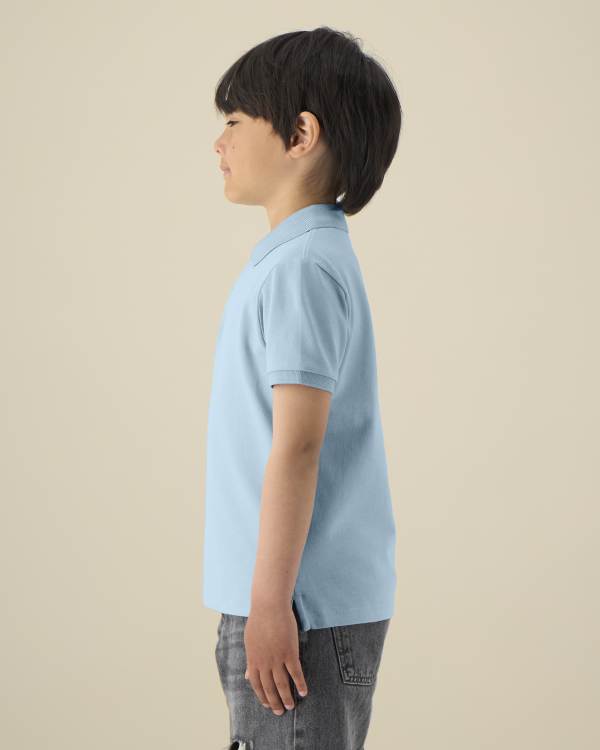 MINI SPRINTER - SKY BLUE - POLOS SHORT SLEEVES - KIDS