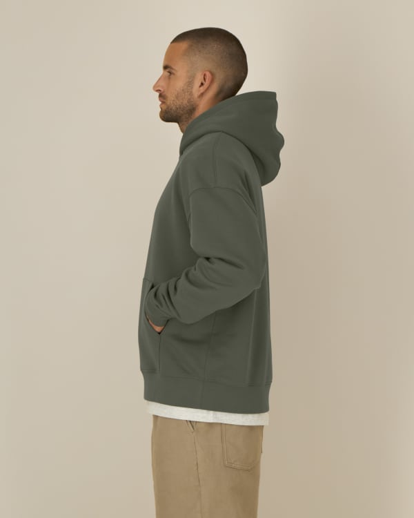 CHASER - KHAKI - SWEATSHIRTS HOODIE - UNISEXO