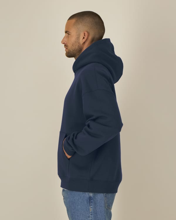 CHASER - FRENCH NAVY - SWEATSHIRTS HOODIE - UNISEXO