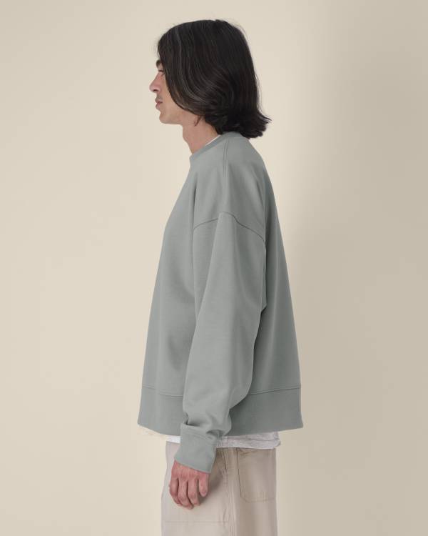 RYLER - MISTY GREY - SWEATSHIRTS CREWNECK - UNISEX