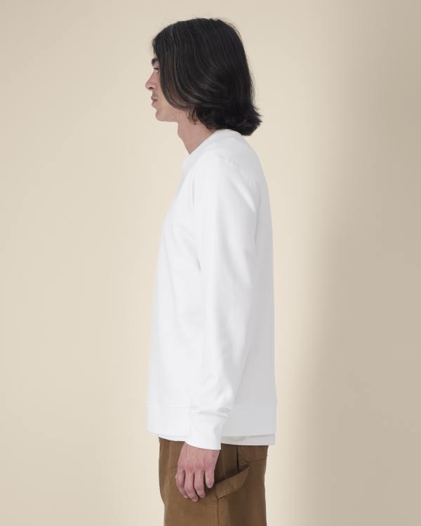 ROLLER - WHITE - SWEATSHIRTS CREWNECK - UNISEX