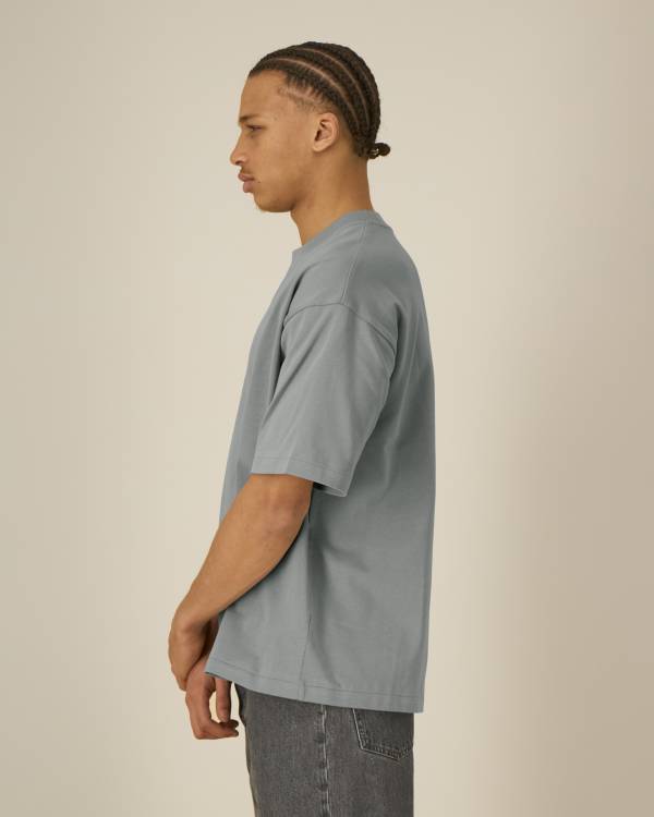 ASHER - MISTY GREY - TEE-SHIRTS SHORT SLEEVES - UNISEXO