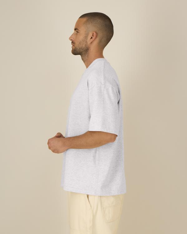 ASHER - COOL HEATHER GREY - TEE-SHIRTS SHORT SLEEVES - UNISEXO